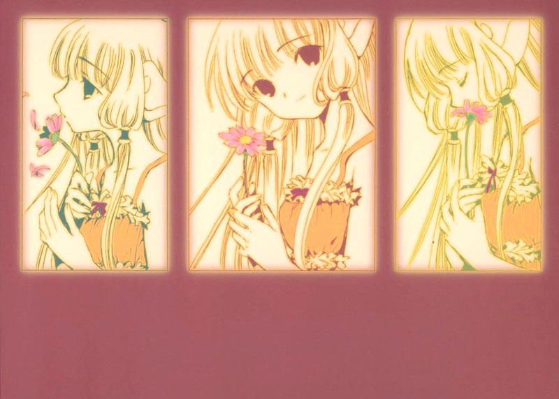 Otaku Gallery  / Art Books / Chobits - Postcard Book / chobits post (16).jpg